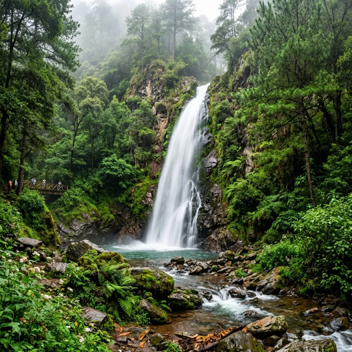 Cascada Velo de Novia en Valle de Bravo